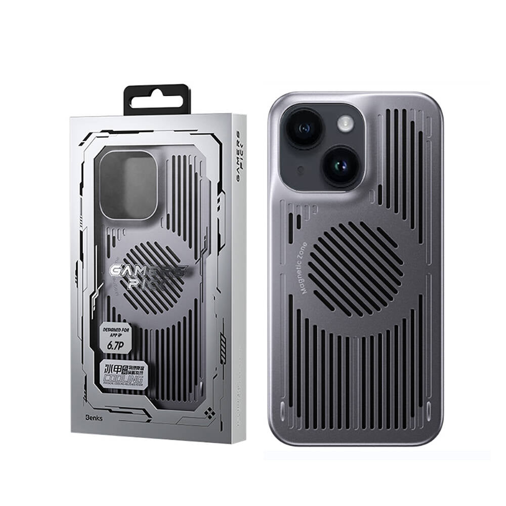 Benks Biliz iPhone 14 Plus M-safe Şarj Özellikli Soğutucu Kılıf Benks Biliz iPhone 14 Plus M-safe Şarj Özellikli Soğutucu Kılıf